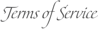 Terms of Service